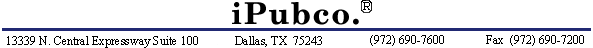 iPubco. Internet Publishing Company - (972) 690-7600
